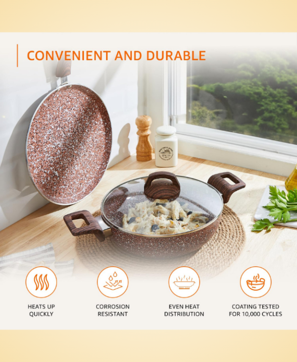 premium dosa tawa & premium kadhai}