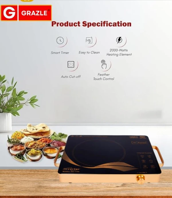 Havin's infrared induction & green kivvi premium tawa}