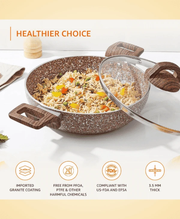 premium dosa tawa & premium kadhai}