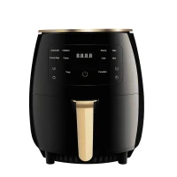 Silver Crest Digital Air Fryer touch Multifunction 6L Capacity Black 2400 Watts