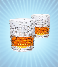 Elegant 6-Piece Dotted Glass Set – 310ml Each