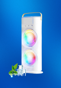 Portable Double Ended Mist Spray Fan