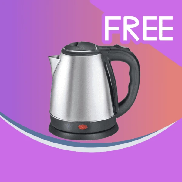 2-in-1 Home Comfort Combo: Electric Kettle + Dry Iron}