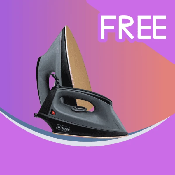 2-in-1 Home Comfort Combo: Electric Kettle + Dry Iron}