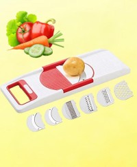 6 in 1 Grater and Slicer with Stainless Steel Blade